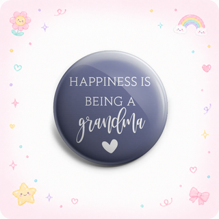 Happiness is Being a Grandma Topper