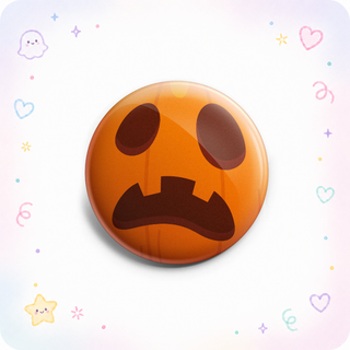 Scared Pumpkin Topper - Vault