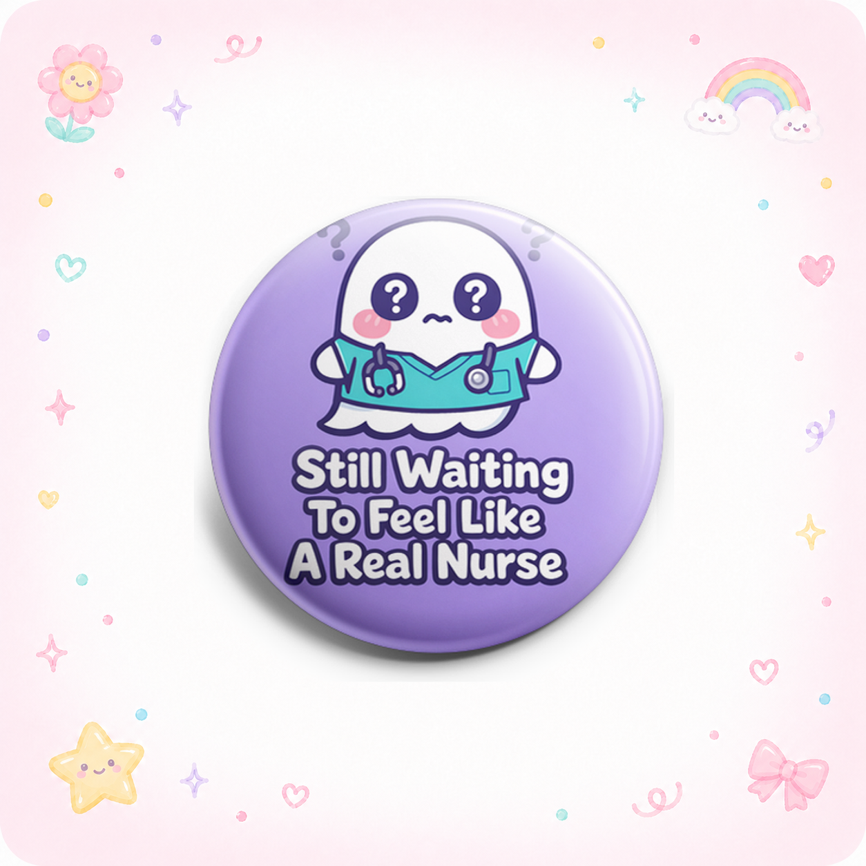 Still Waiting To Feel Like A Real Nurse Topper - - Topperswap