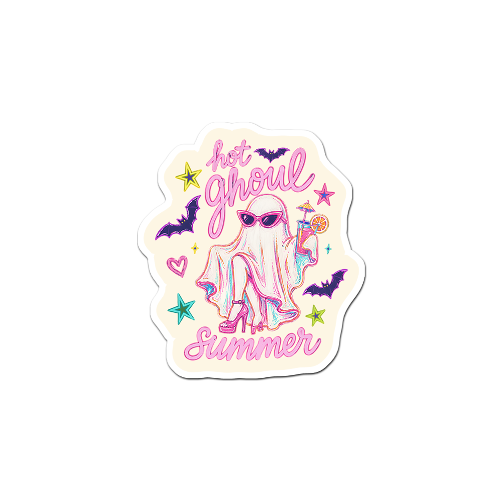 Hot Ghoul Boss Sticker