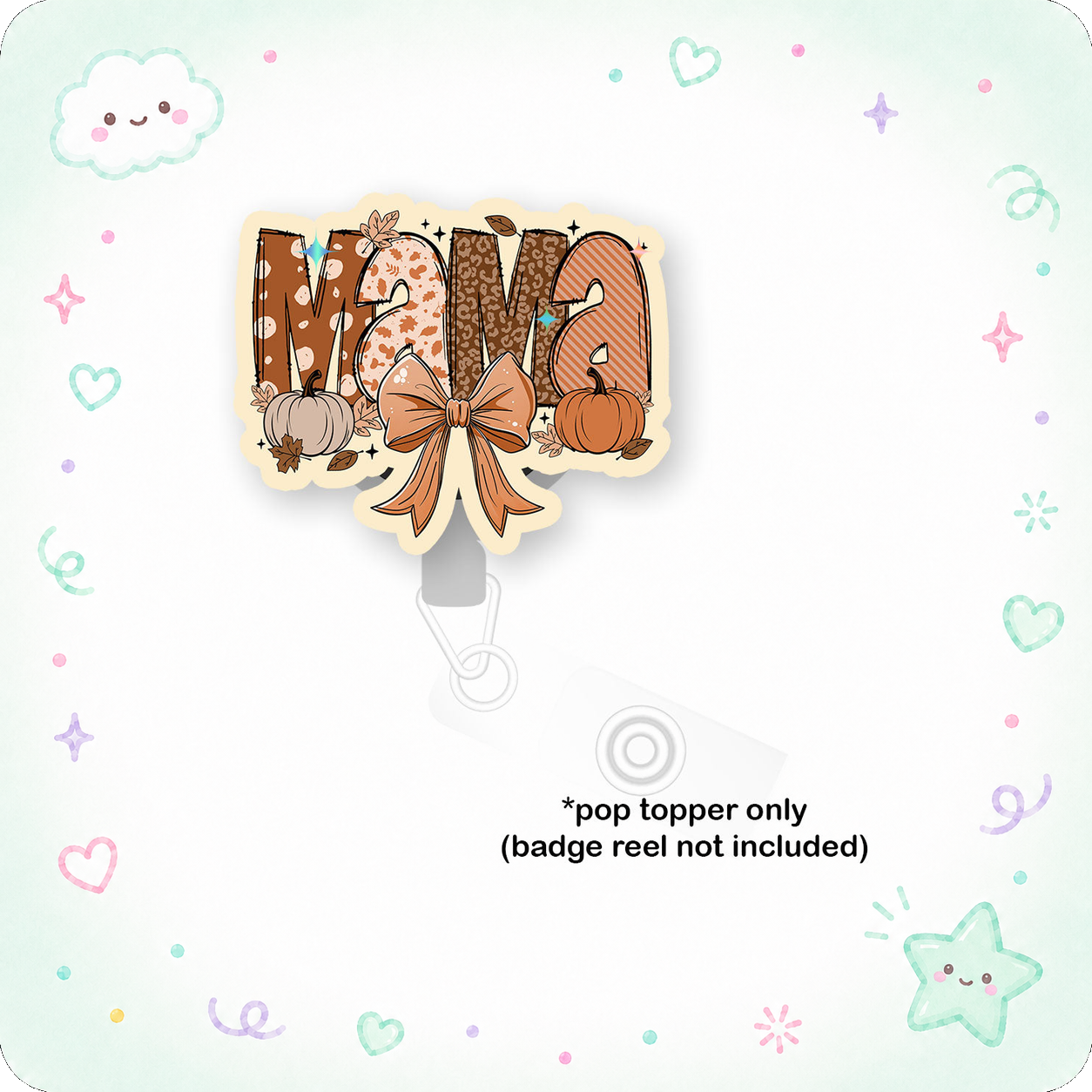 Autumn Mama Pop Topper - - Topperswap