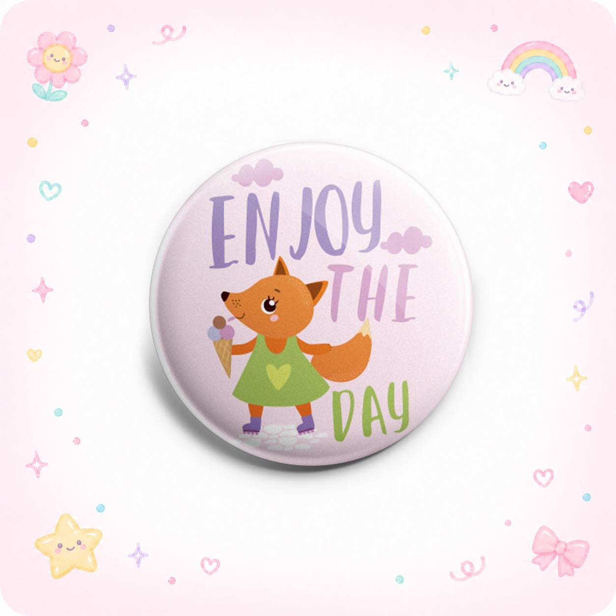 Enjoy the Day Fox Topper - - Topperswap
