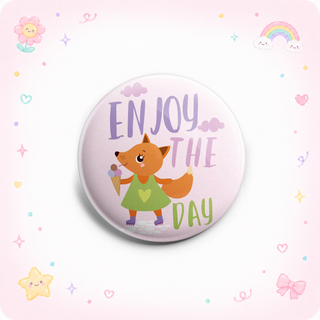 Enjoy the Day Fox Topper