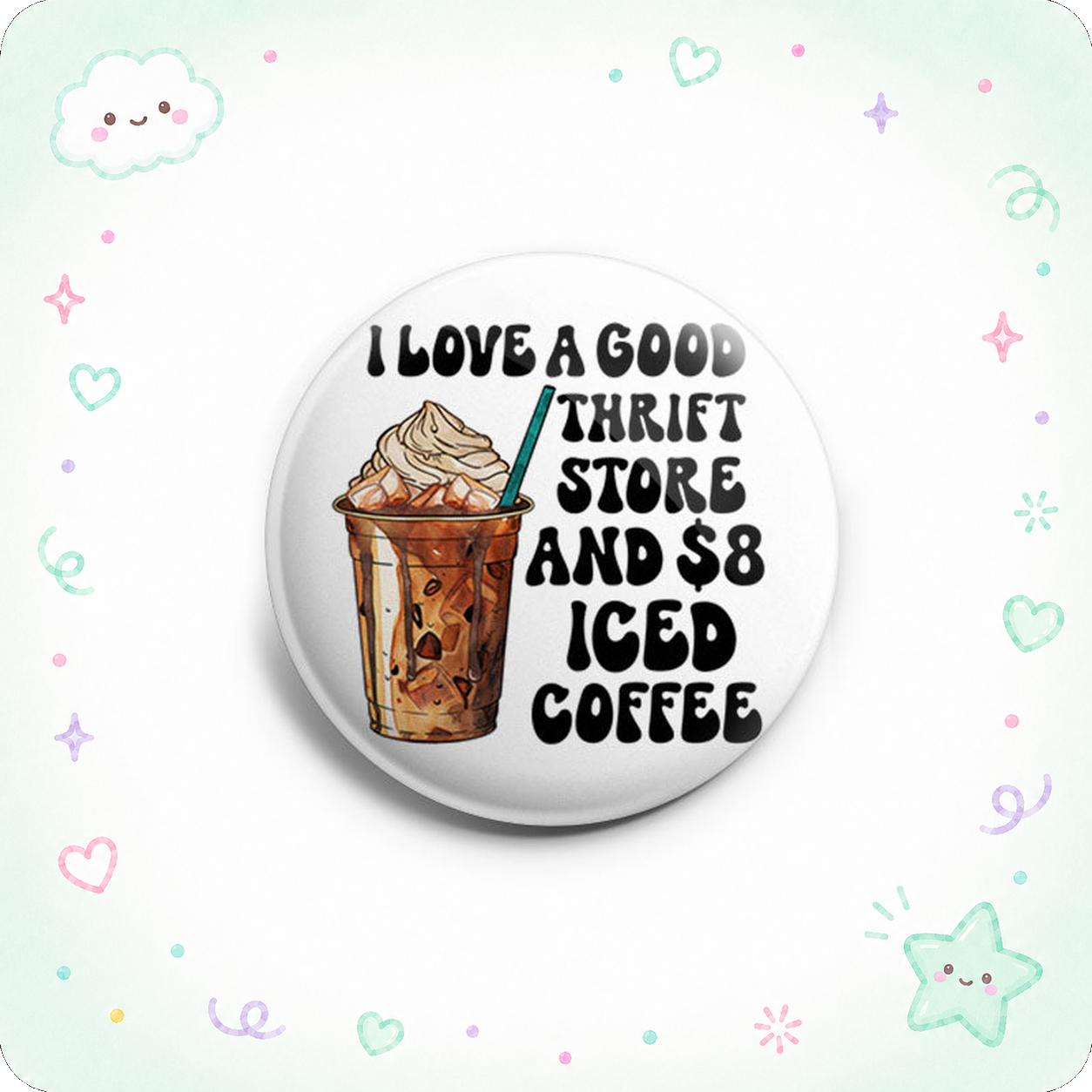 Thrift Store Coffee Topper - - Topperswap