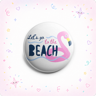 Beach Flamingo Topper