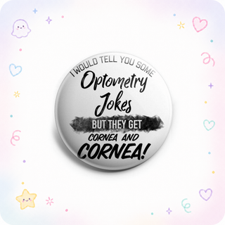 Optometry Jokes Topper