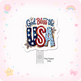 Patriotic Powerhouse Pop Topper
