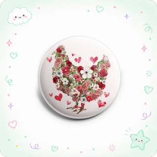 Floral Chicken Love Topper