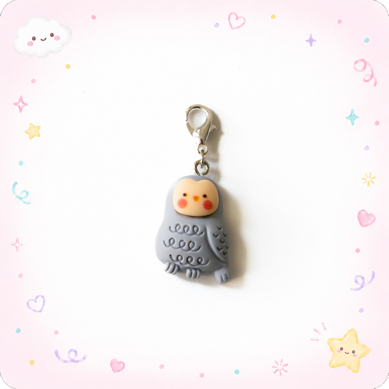 Nocturnal Nora Owl Swapfinity Charm Add-on - - Topperswap