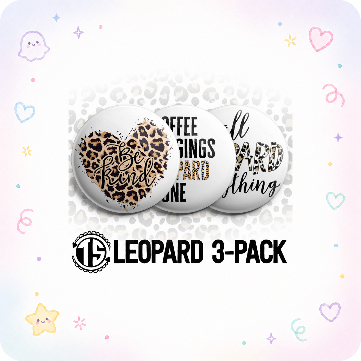 Leopard 3-Pack (Save 5%) - - Topperswap