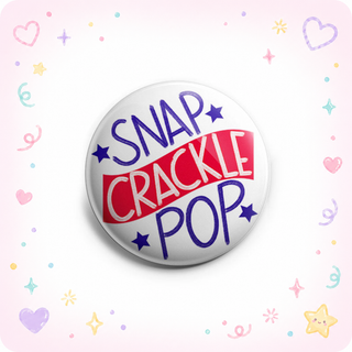 Snap Crackle Pop Topper