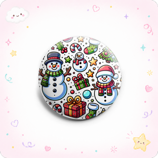 Vibrant Christmas Pattern Topper
