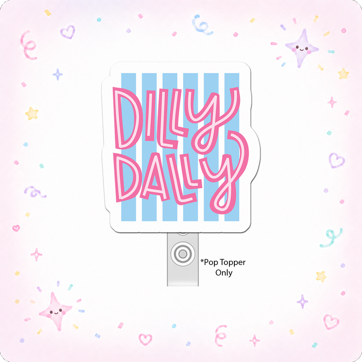 Procrastination Guru Badge Pop Topper - - Topperswap