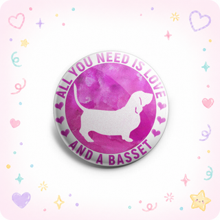 All You Need Is Love And A Basset Topper