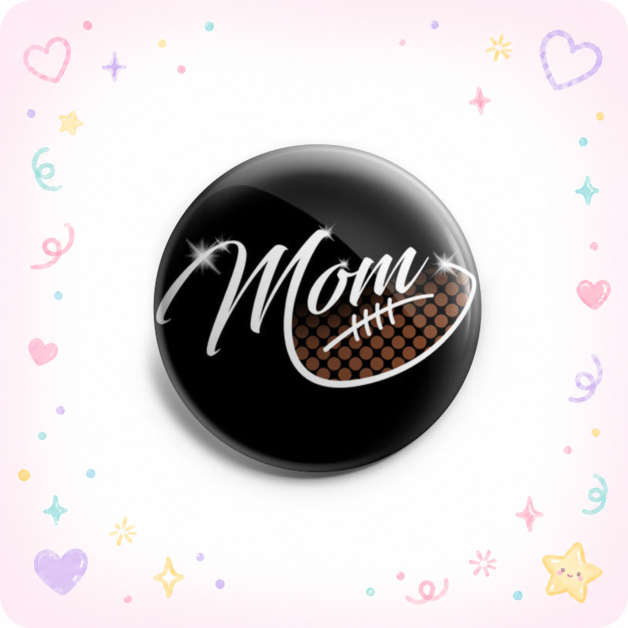 Football Mom Topper - - Topperswap