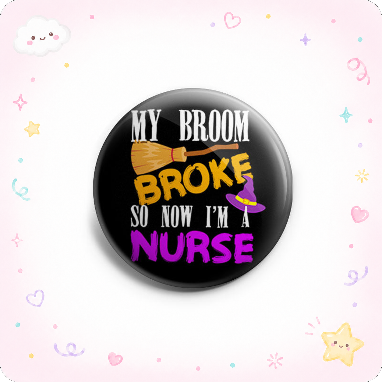 Broom Broke Nurse Topper - Vault - - Topperswap