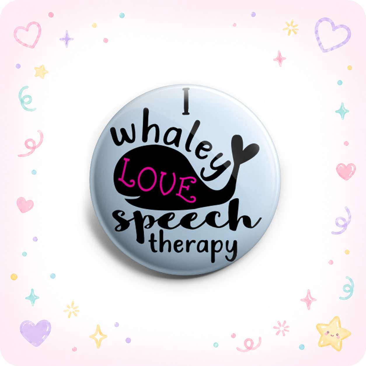 I Whaley Love Speech Therapy Topper - - Topperswap