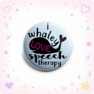 I Whaley Love Speech Therapy Topper