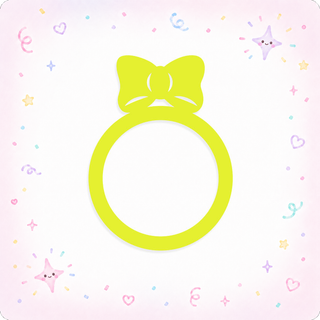 Sunny Yellow Bow Swapfinity Swapper Frame