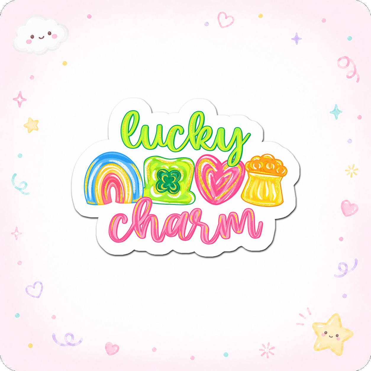 Lucky Charm Guru Sticker - - Topperswap