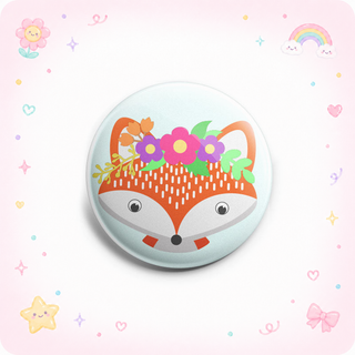 Floral Fox Topper