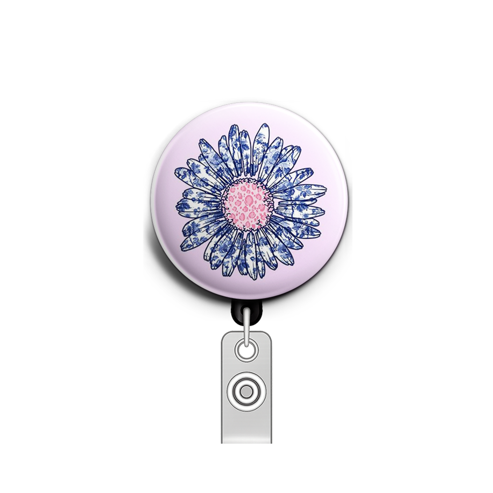 Petal Power Swapfinity Retractable ID Badge Reel - - Topperswap