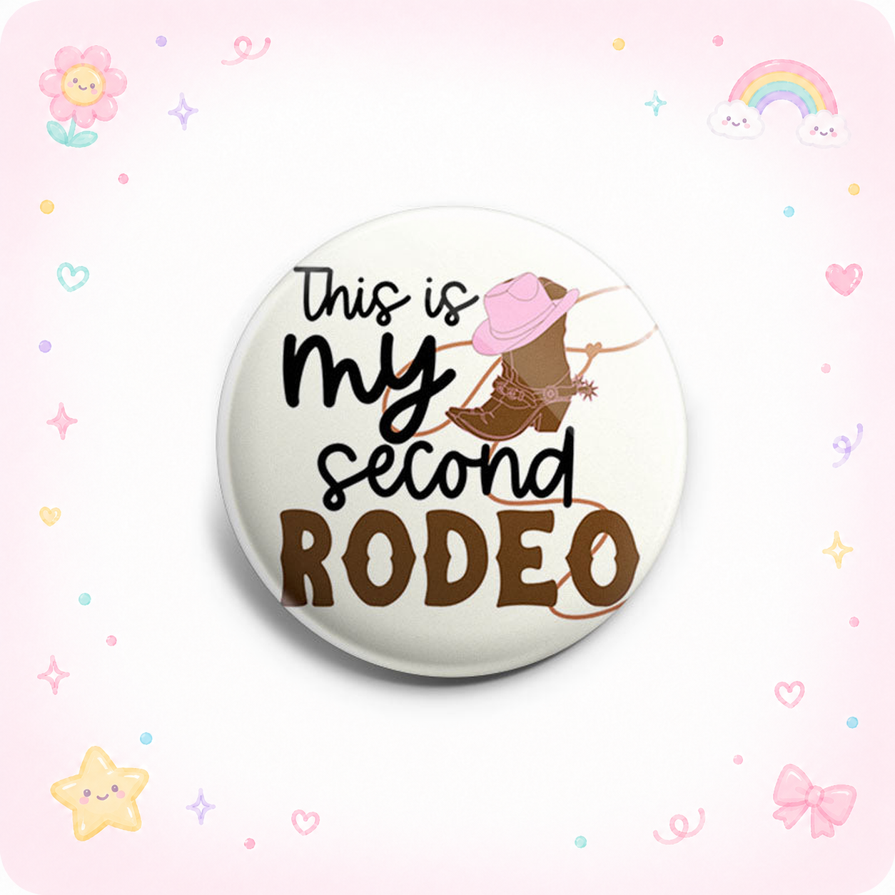 This Is My Second Rodeo Topper - - Topperswap