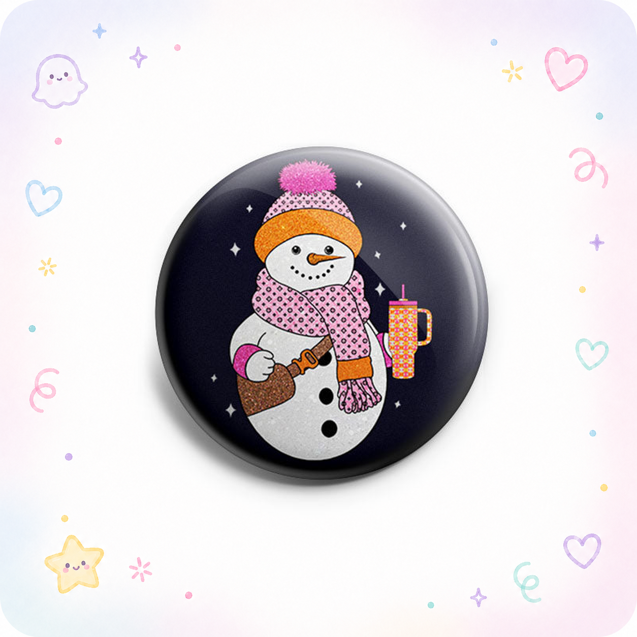 Cozy Snowgirl Chic Topper - - Topperswap