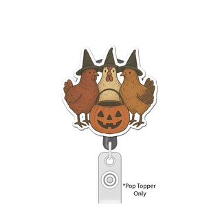 Witchy Chickens Pop Topper