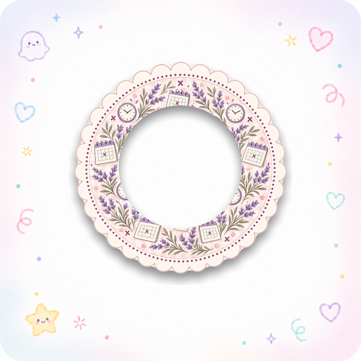 calendar and clock Swapper Frame