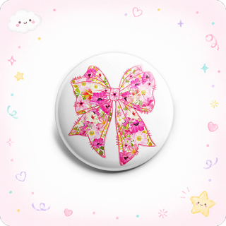 Spring Floral Bow Topper