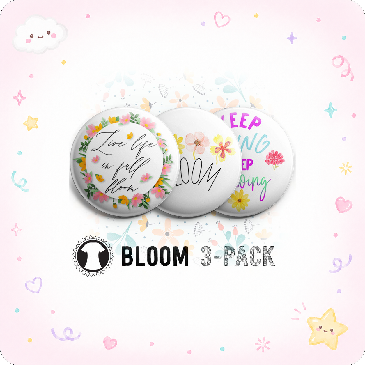 Bloom 3-Pack - (Save 5%) - - Topperswap