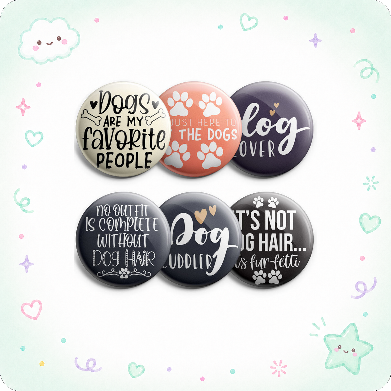 Dog 6-Pack (Save 15%) - - Topperswap