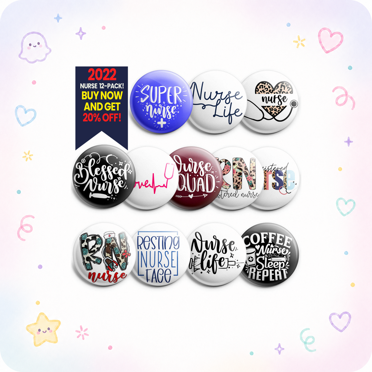 Nurse Life 12-Pack - - Topperswap