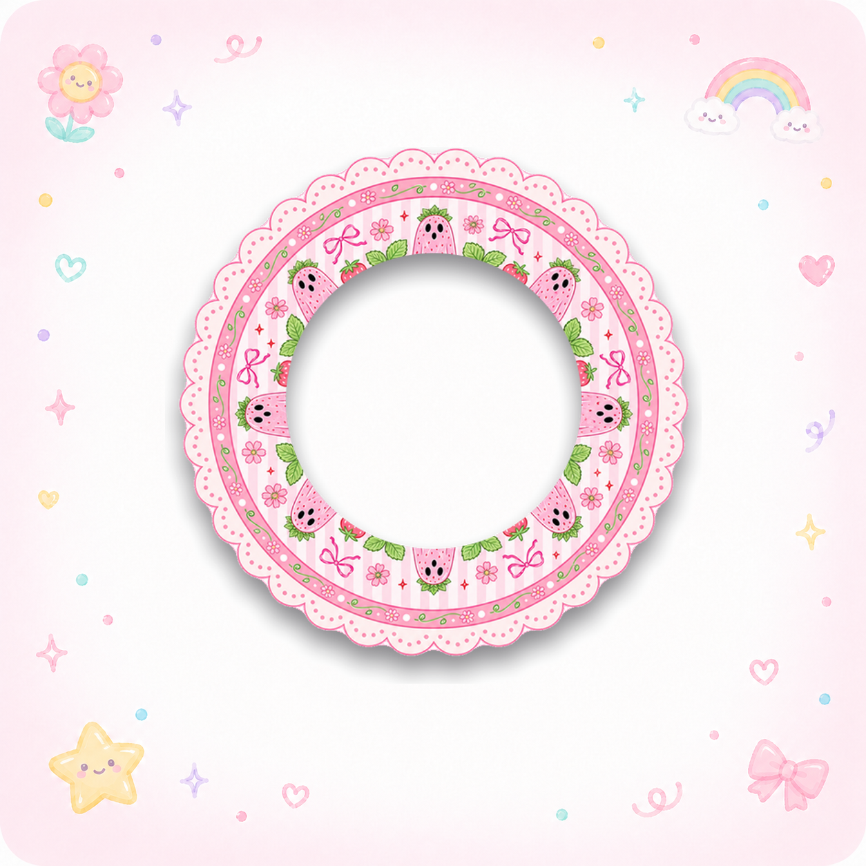 strawberry ghost Swapper Frame