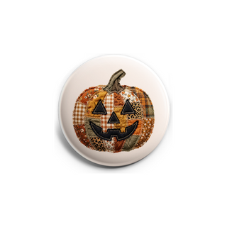 Patchwork Pumpkin Topper