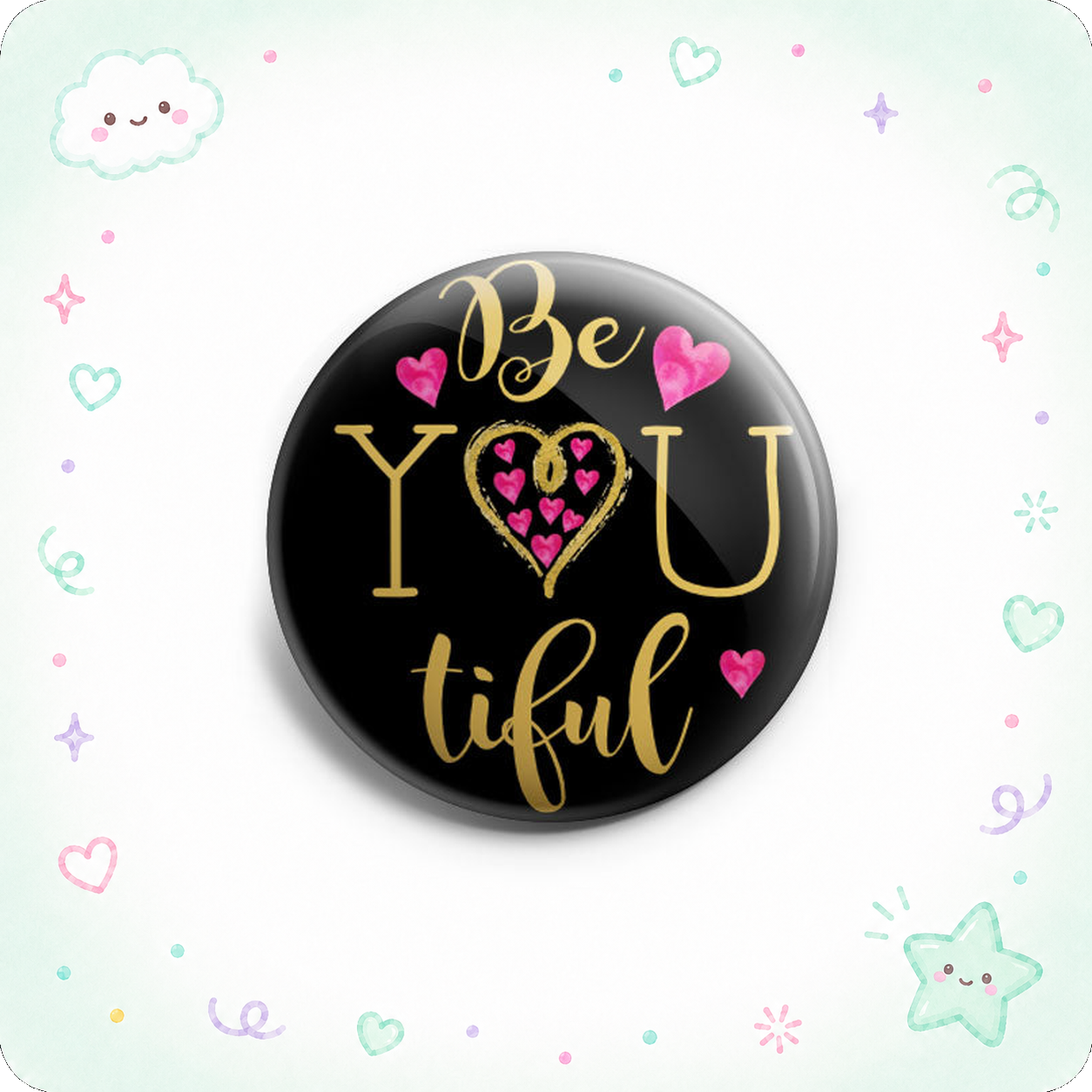 Be-YOU-tiful Valentine's Day Topper - Vault - - Topperswap