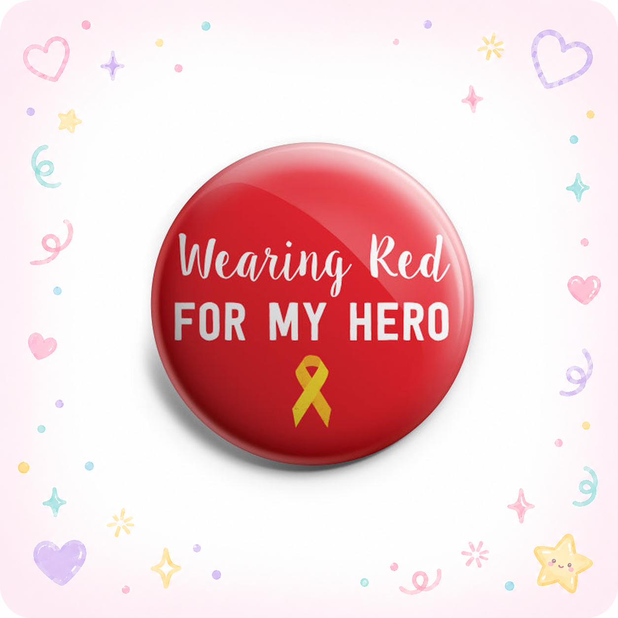 Wearing RED For My Hero Topper - - Topperswap