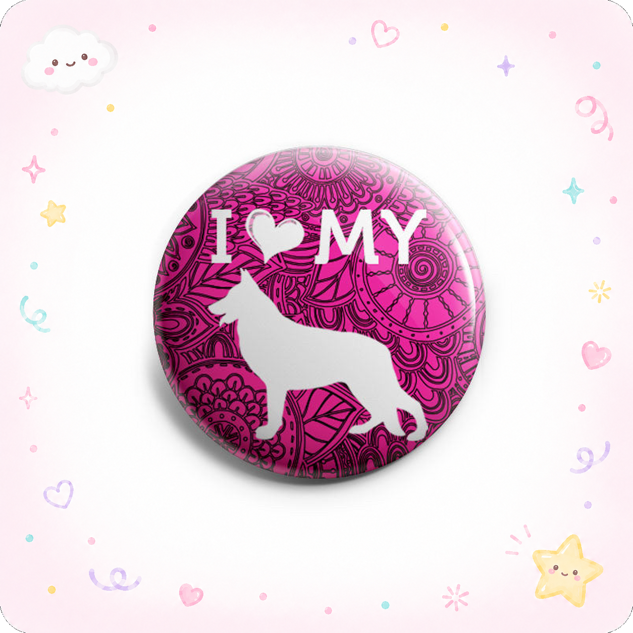 I My German Shepherd Topper - - Topperswap