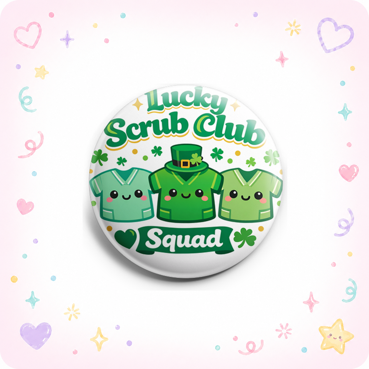 Lucky Scrub Club Squad ☘️💚 Topper - - Topperswap