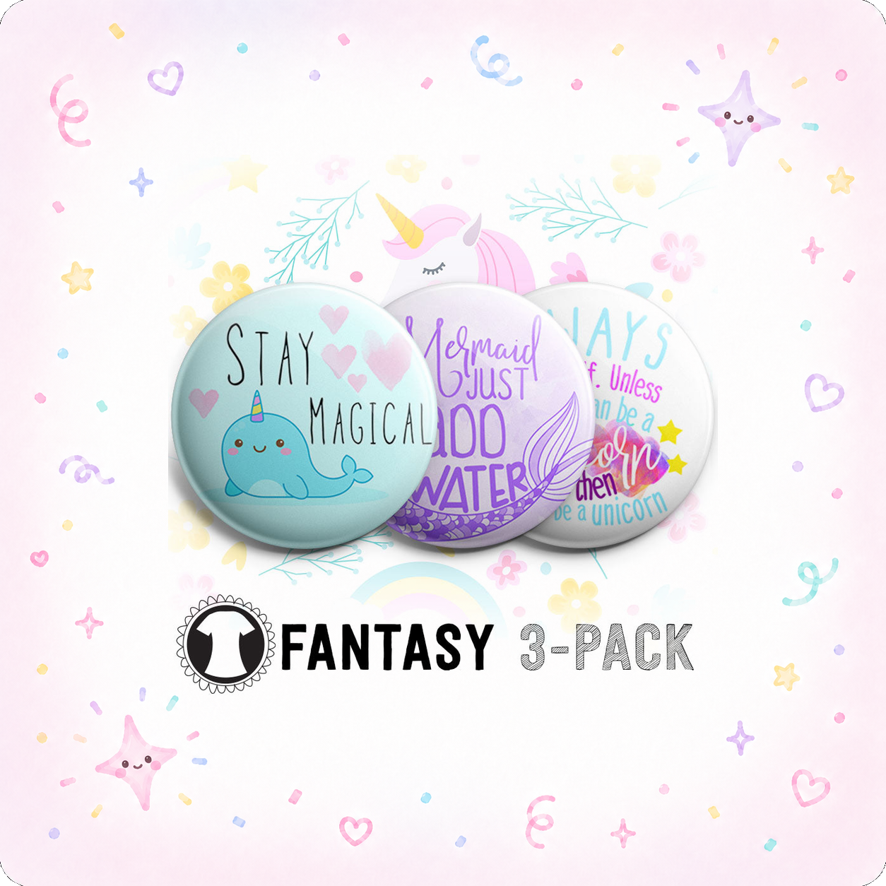 Fantasy 3-Pack (Save 5%) - - Topperswap