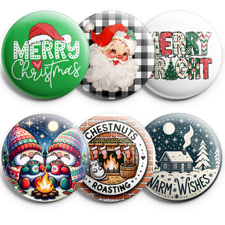 Fireside Santa Topper 6-Pack (Save 15%)