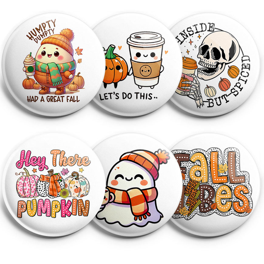 Fall Fun & Pumpkin Spice Topper 6-Pack (Save 15%) - Classic Shine - Topperswap