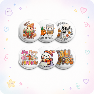 Fall Fun & Pumpkin Spice Topper 6-Pack (Save 15%)