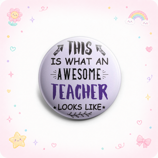 Awesome Teacher Topper