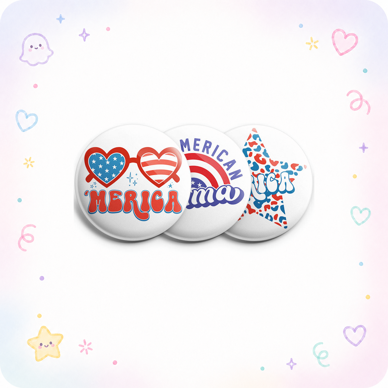 Cool Americana 3-Pack - - Topperswap