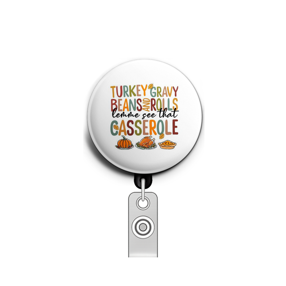 Casserole Connoisseur Swapfinity Retractable ID Badge Reel - - Topperswap