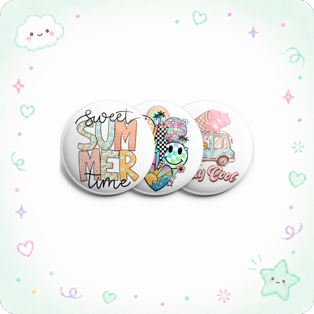 Stay Cool 3-Pack - - Topperswap