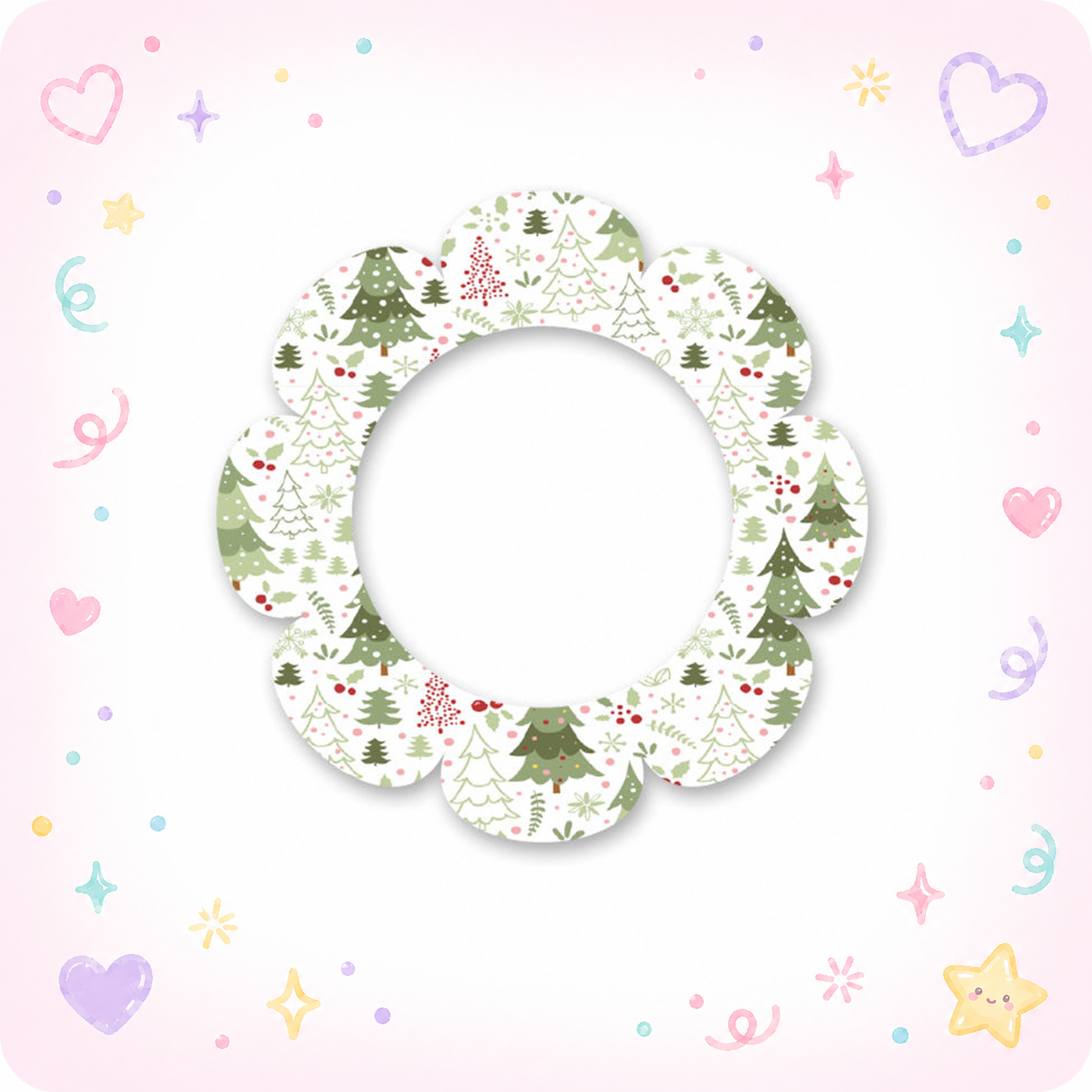 Winter Pine Tree Petal Swapper - - Topperswap