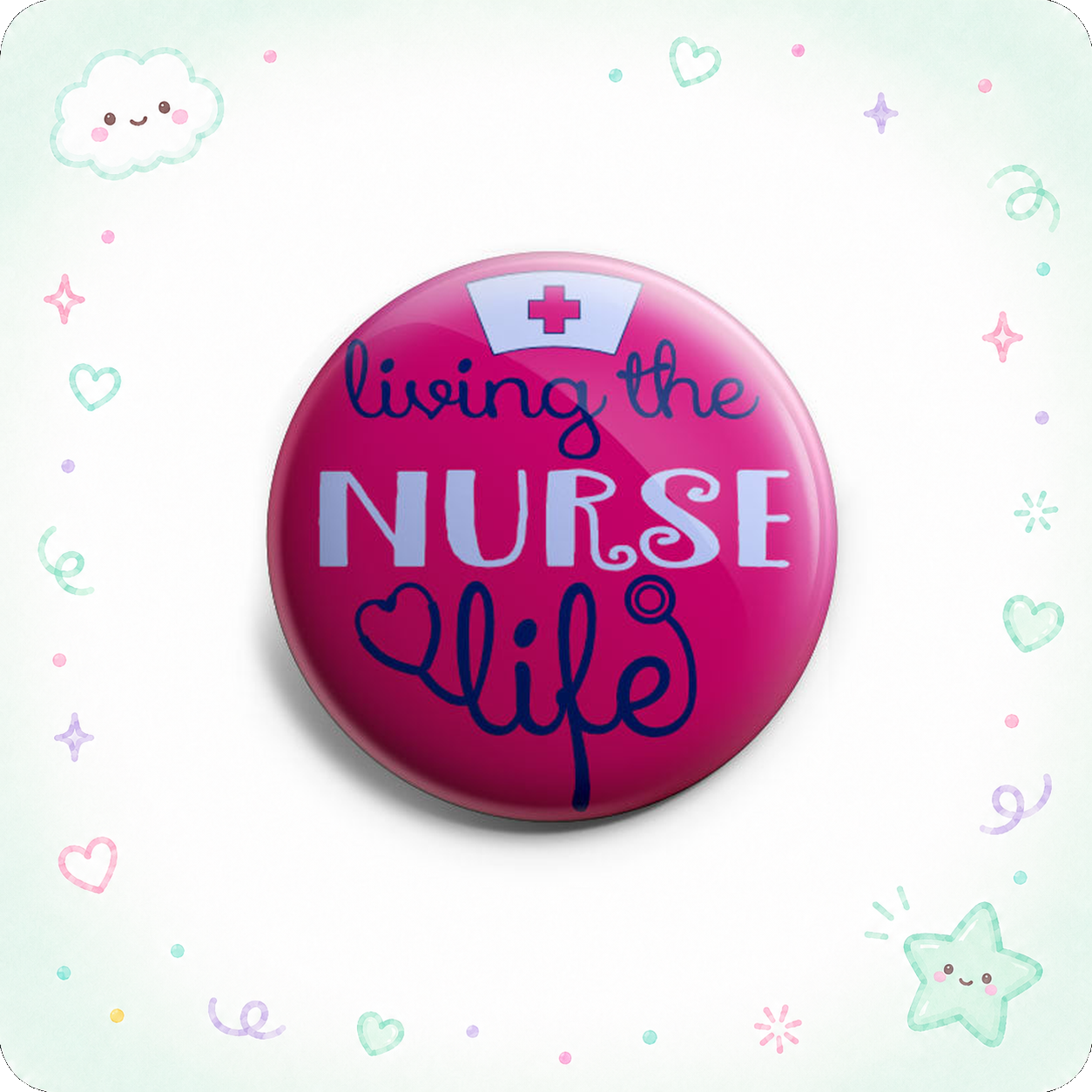 Living the Nurse Life Topper - - Topperswap